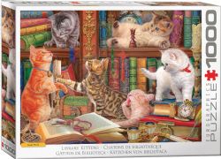 EUROGRAPHICS CASSE-TÊTE 1000 PIÈCES - CHATONS DE BIBLIOTHÈQUE #6000-5913